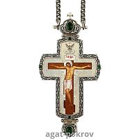 2.10.0438лр-2/1лр Крест наперсный в серебрении