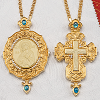 2.7.2620лп-11/1лп-К Архиерейский наперсный комплект