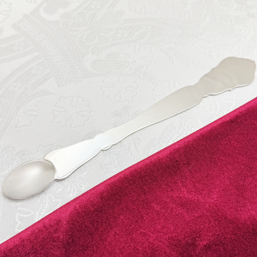 2.7.0966лф Лжица латунная с фрагментальной позолотой фото 2