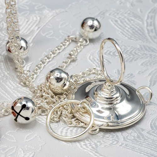 2.7.2618л Кадило латунное с фиолетовыми камнями в серебрении фото 6 2.7.2618л Кадило латунное с фиолетовыми камнями в серебрении фото 6