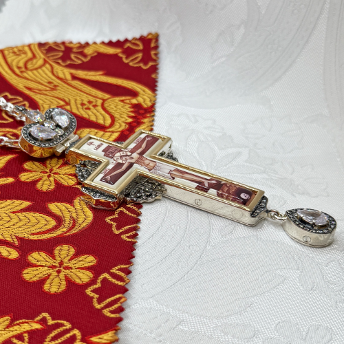 2.10.0395лфр-2/1л Наперсный крест фото 3 2.10.0395лфр-2/1л Наперсный крест фото 3