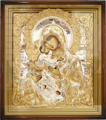 2.14.0178лф Икона настенная - Богородица Владимирская 2.14.0178лф Икона настенная - Богородица Владимирская