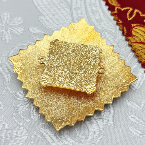 2.7.0404лп-М Мощевик латунный в позолоте фото 5