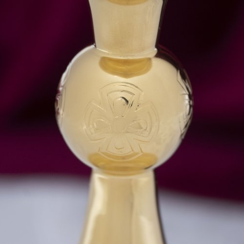 2.7.2795клп Потир комбинированный на 0,25л в позолоте фото 3