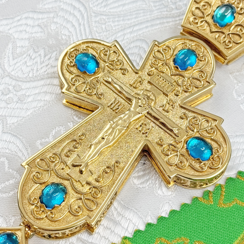 2.10.0365лп/1лп Крест наперсный в позолоте фото 3 2.10.0365лп/1лп Крест наперсный в позолоте фото 3