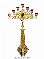5.7.1912лм-2 Семисвечник (Юв. сплав)
