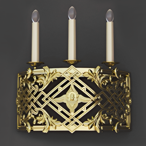 5.7.2976лм Бра церковное на 3 свечи 5.7.2976лм Бра церковное на 3 свечи