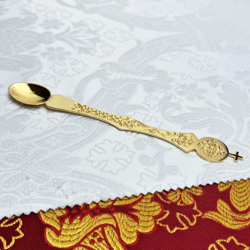 2.7.0048лп Лжица латунная из набора для причащения болящих фото 6 2.7.0048лп Лжица латунная из набора для причащения болящих фото 6