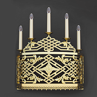 5.7.2977лм Бра церковное на 5 свечей