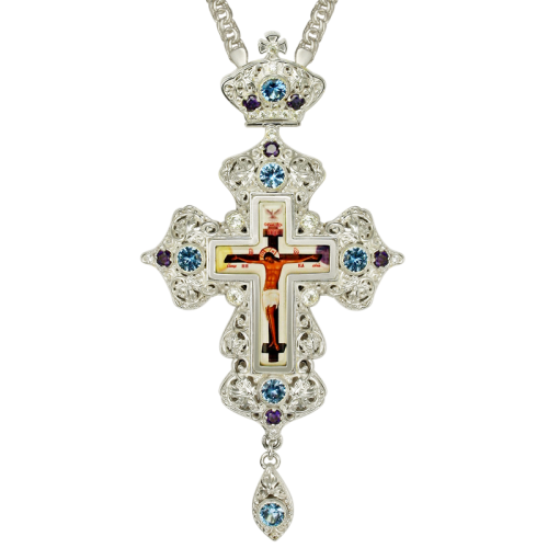 2.10.0163л-2/1л Крест наперсный с цепью 2.10.0163л-2/1л Крест наперсный с цепью