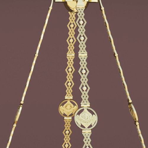 2.7.3012 Хорос одноярусный с лампадами фото 2 2.7.3012 Хорос одноярусный с лампадами фото 2