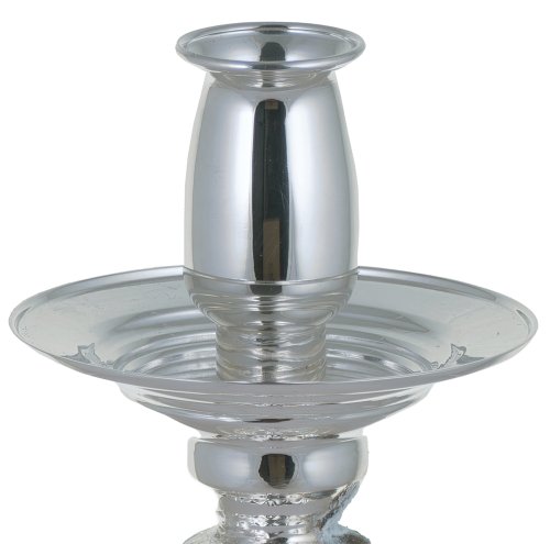 2.7.0944л Подсвечник латунный в серебрении фото 2 2.7.0944л Подсвечник латунный в серебрении фото 2