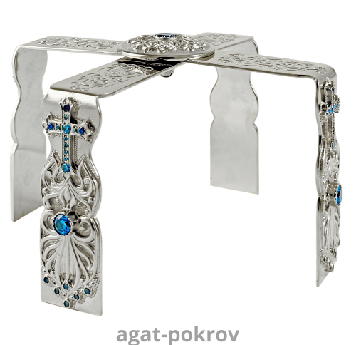 2.7.0896л Звездица латунная со вставками